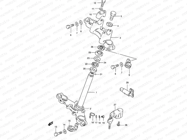 32 - STEERING STEM