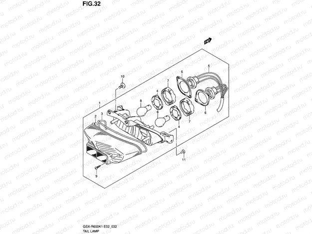 32 - TAIL LAMP