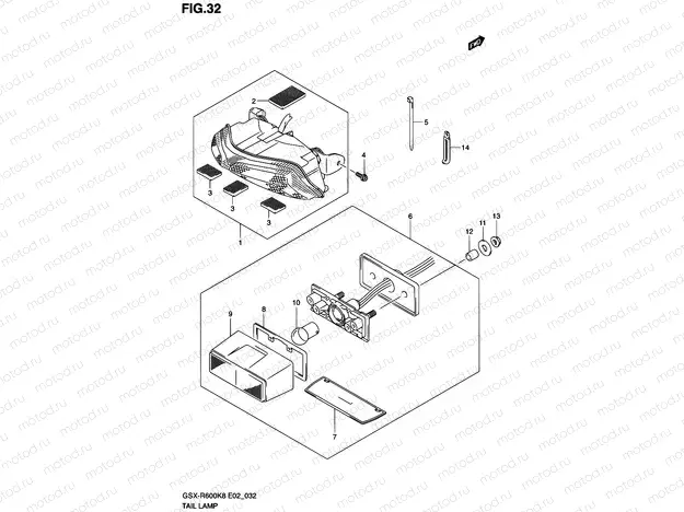 32 - TAIL LAMP
