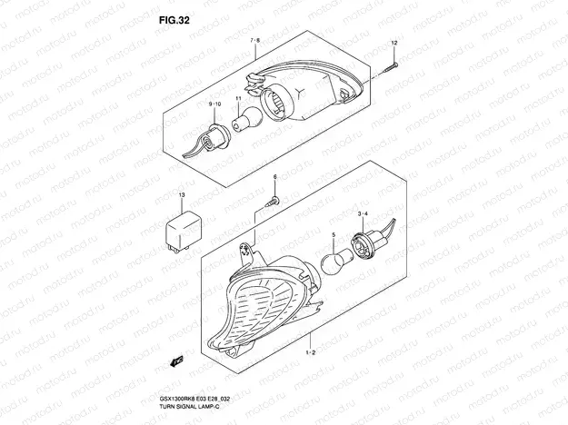 32 - TURNSIGNAL LAMP