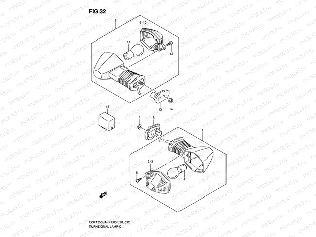 32 - TURNSIGNAL LAMP