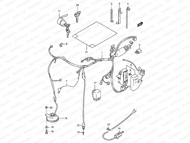 32 - WIRING HARNESS (MODEL S)