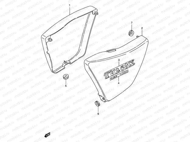 32A - FRAME COVER (MODEL X)