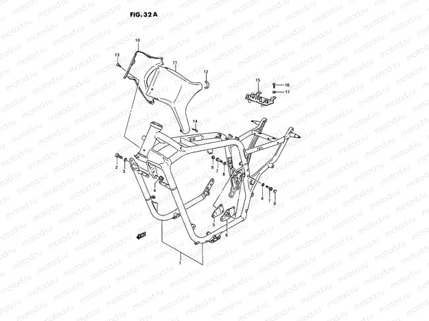 32A - FRAME (MODEL K/L/M/N/P/R)