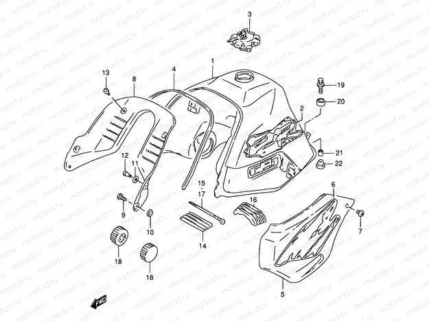32A - FUEL TANK (MODEL S)