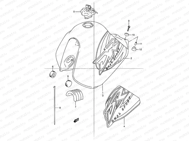 32A - FUEL TANK (MODEL X/Y)