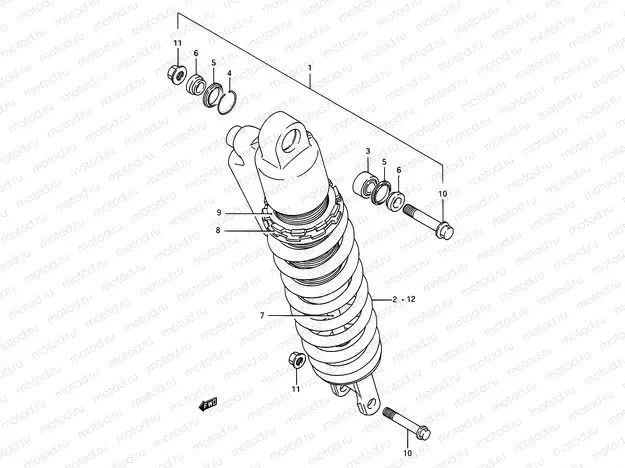 32A - SHOCK ABSORBER (MODEL L)