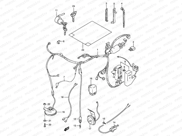 32A - WIRING HARNESS (MODEL S)