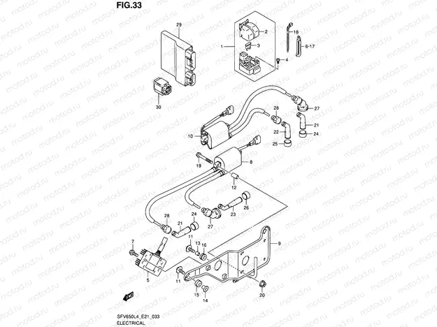 33 - ELECTRICAL (SFV650UL4 E21)