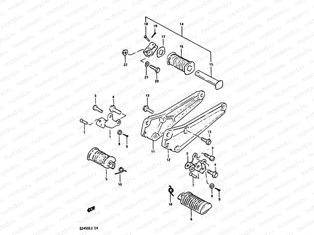 33 - FOOTREST