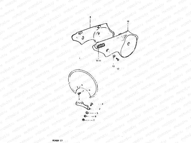 33 - FRAME COVER (PE400X)