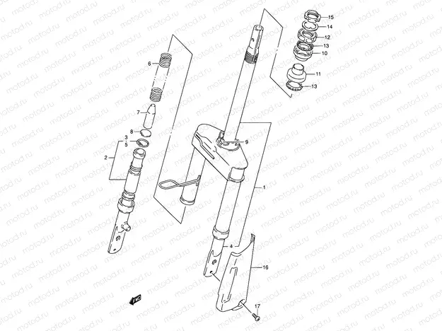 33 - FRONT FORK