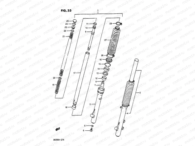 33 - FRONT FORK