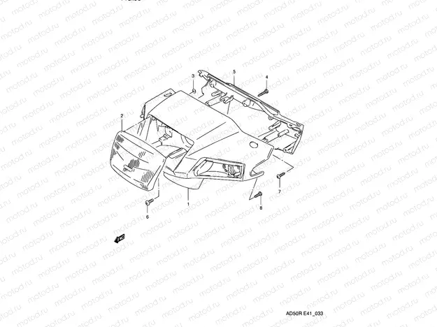 33 - HANDLE COVER