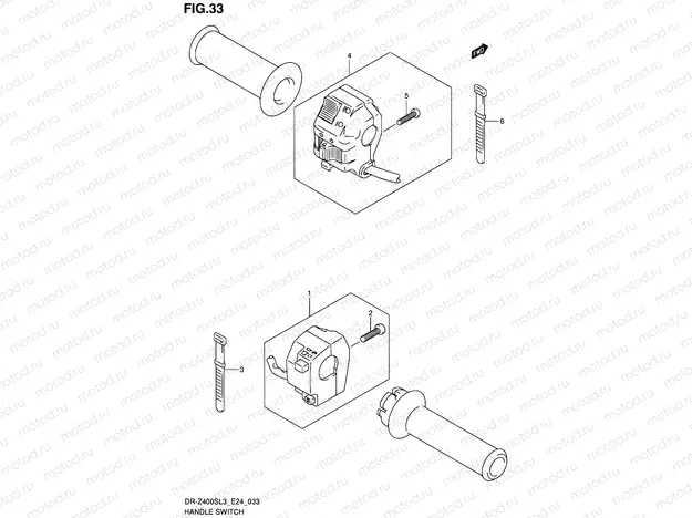 33 - HANDLE SWITCH