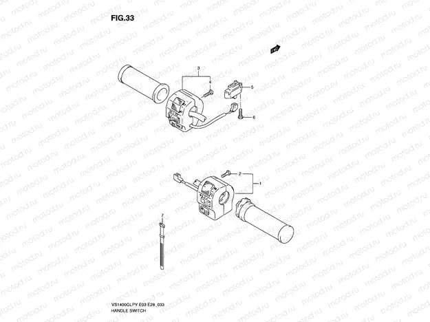 33 - HANDLE SWITCH