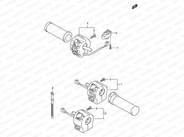 33 - HANDLE SWITCH