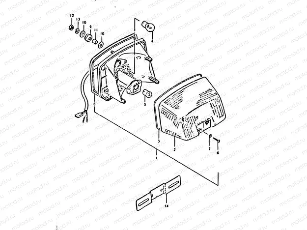 33 - REAR COMBINATION LAMP (E02, E04, E21)
