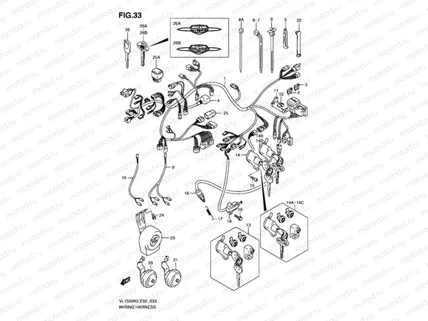 33 - WIRING HARNESS