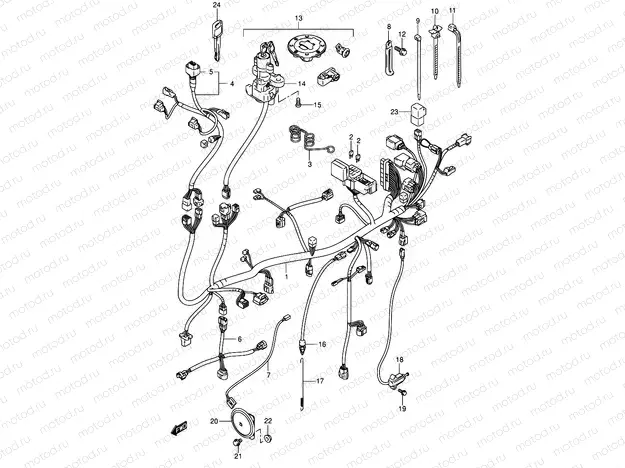 33 - WIRING HARNESS (MODEL K2)