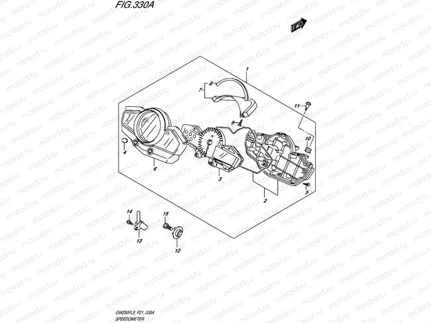 330A - SPEEDOMETER