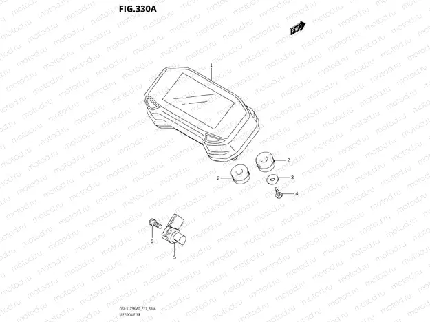 330A - SPEEDOMETER