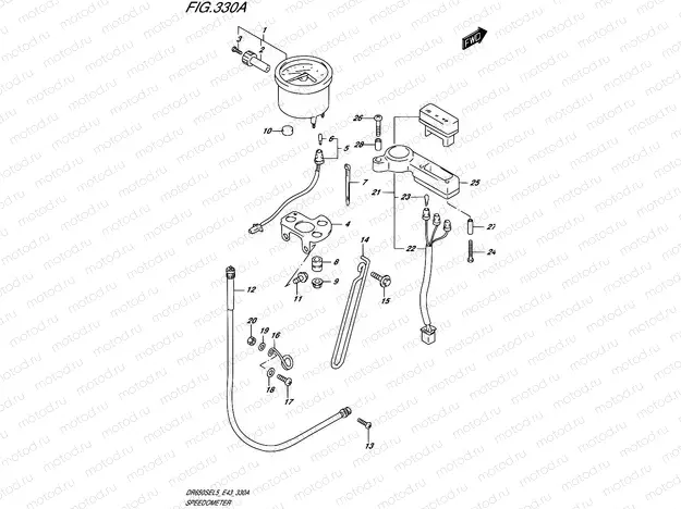 330A - SPEEDOMETER