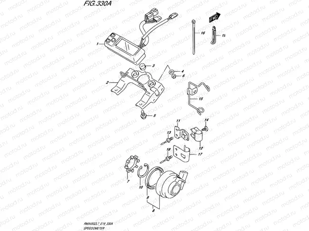 330A - SPEEDOMETER