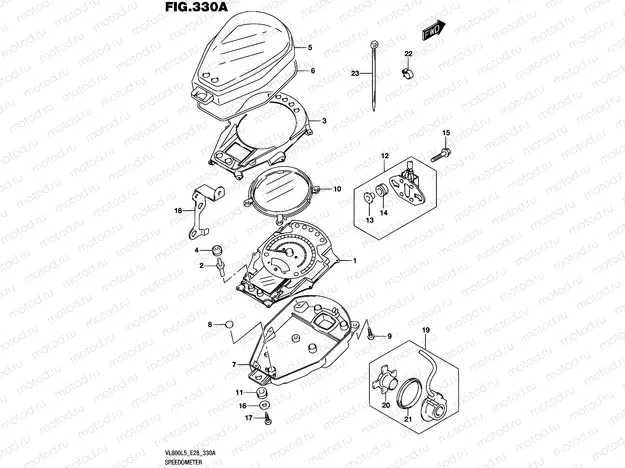 330A - SPEEDOMETER