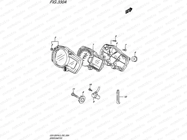 330A - SPEEDOMETER
