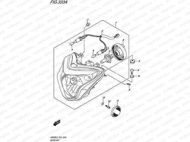 333A - HEADLAMP