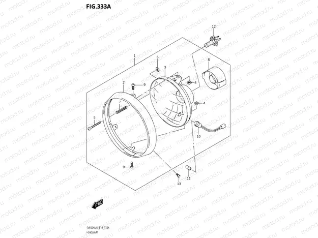333A - HEADLAMP