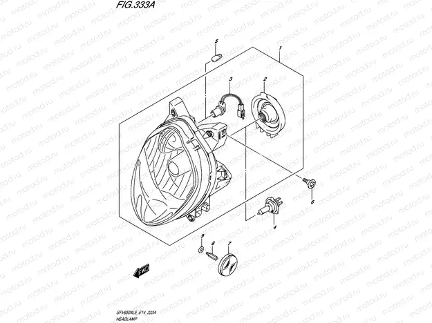333A - HEADLAMP