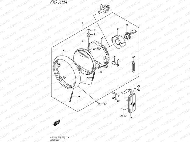 333A - HEADLAMP