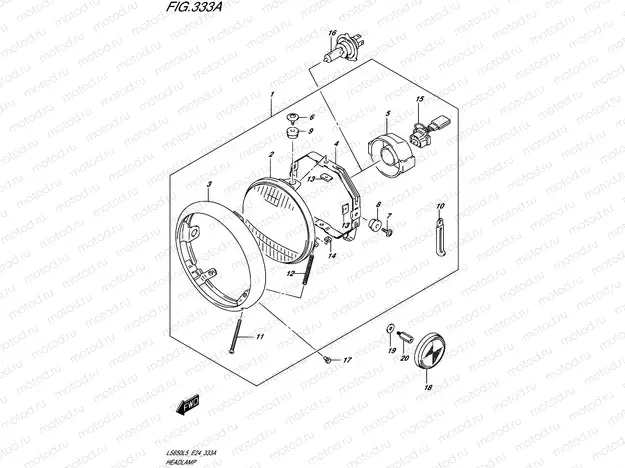 333A - HEADLAMP