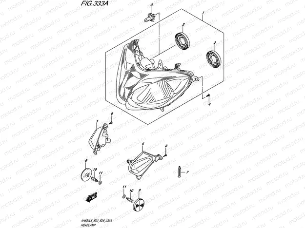 333A - HEADLAMP