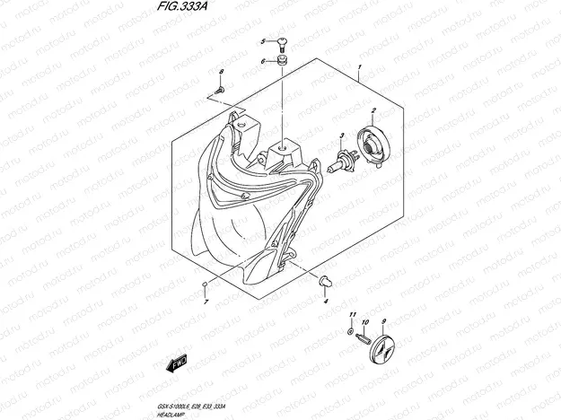 333A - HEADLAMP