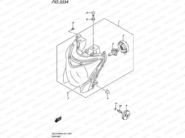 333A - HEADLAMP