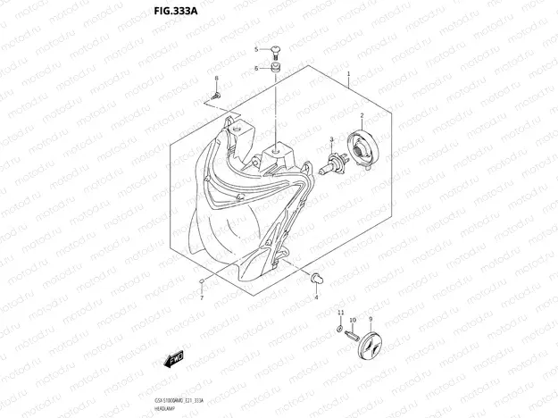 333A - HEADLAMP