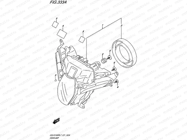 333A - HEADLAMP