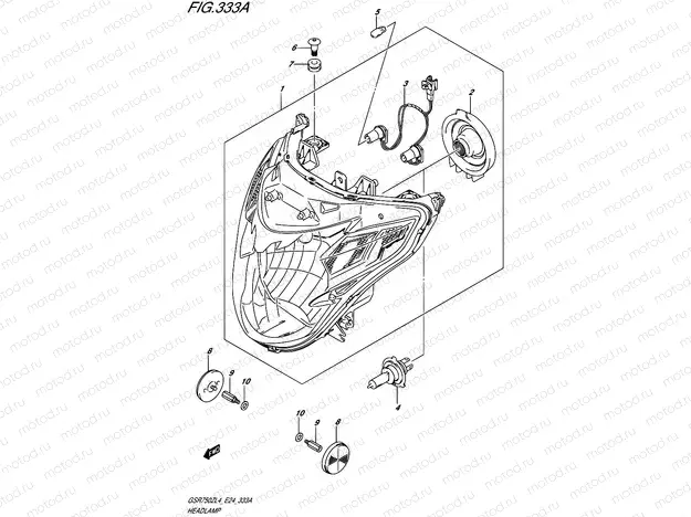 333A - HEADLAMP