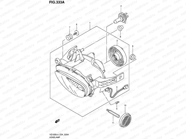 333A - HEADLAMP