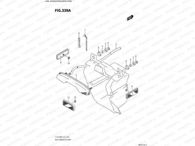 339A - REAR COMBINATION LAMP