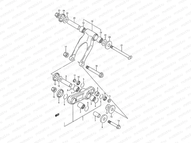 33A - CUSHION LEVER (MODEL L)