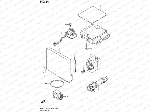 34 - ELECTRICAL (AN650L4 E03)