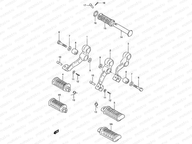 34 - FOOTREST