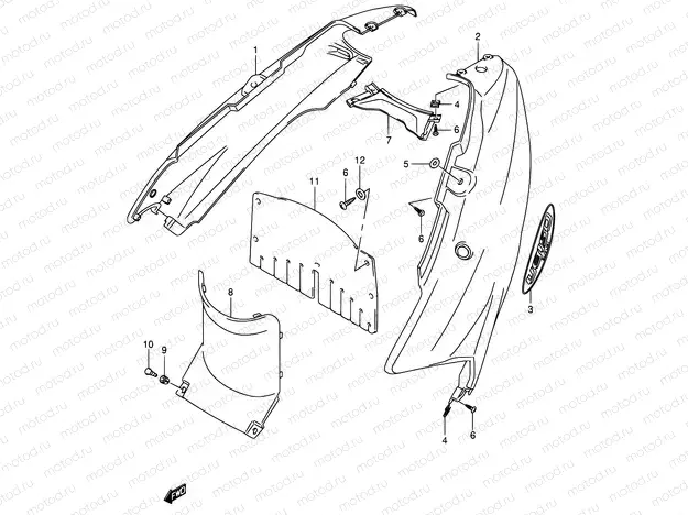 34 - FRAME COVER