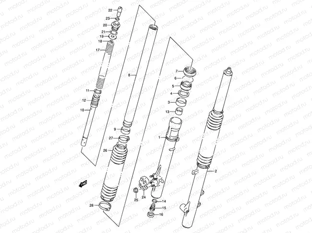 34 - FRONT DAMPER