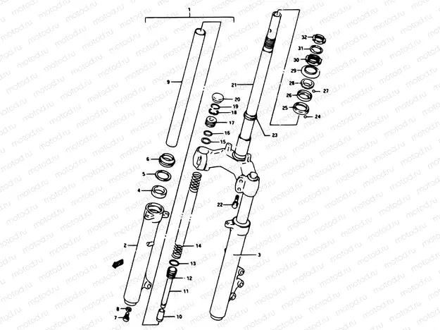 34 - FRONT FORK
