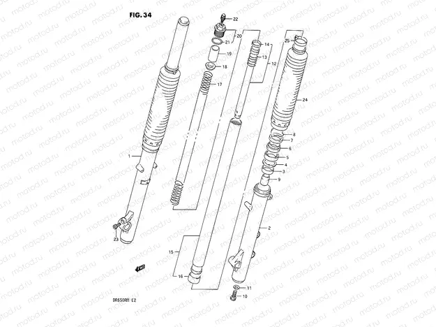 34 - FRONT FORK